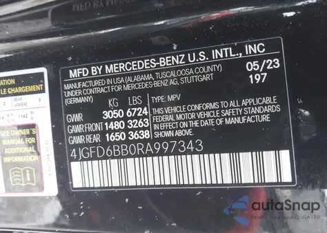 2024 Mercedes-Benz Amg Gle 53 Coupe 4Matic+ from USA, damaged, VIN 4JGFD6BB0RA997343